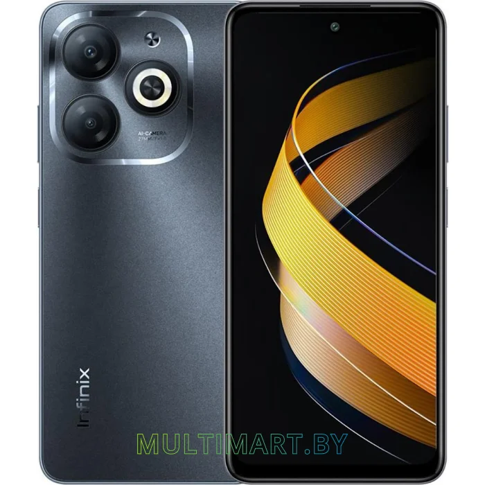 Смартфон Infinix Smart 8 X6525 4GB/128GB (черный лес)